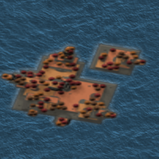Claw Island treasure map